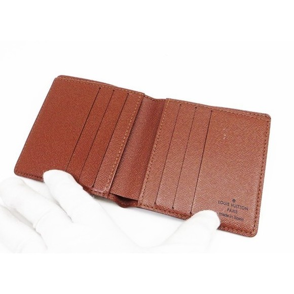 Louis Vuitton Monogram Wallet Card Bifold Bill - Picture 1 of 3